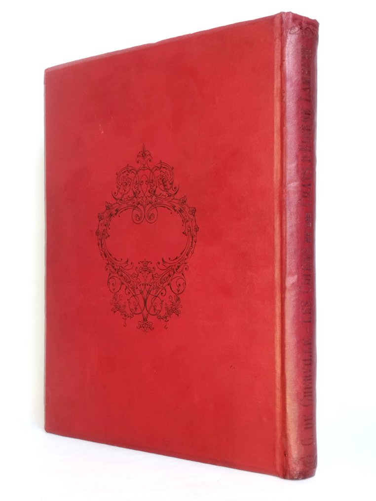 CHERVILLE (G. de). - Les chiens et les chats d'Eugène Lambert [Plaque de Souze, Reliure Engel] - 1888 #2.1