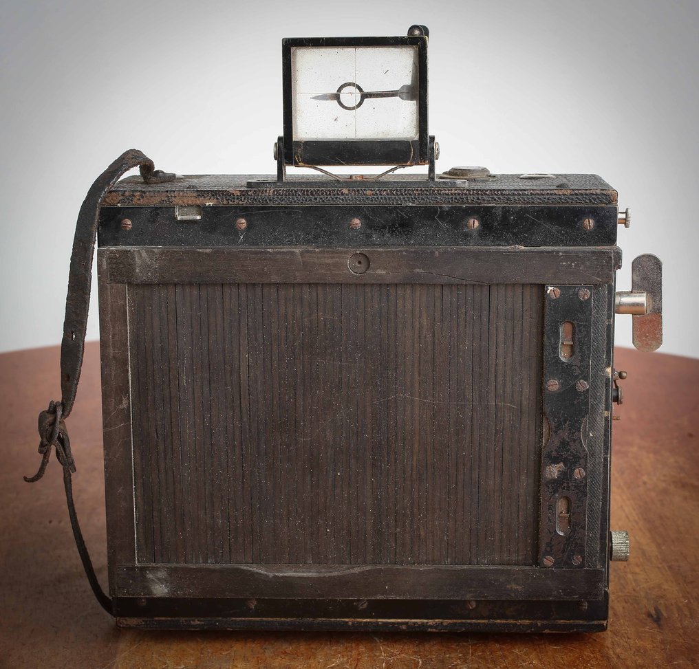 E. Krauss Paris avec Tessar Zeiss 4,5/145 mm pour pièces ou collection | Large format camera #4.3