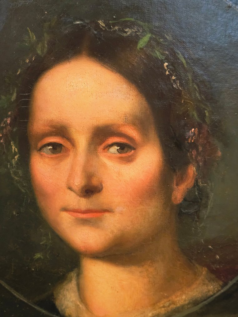 Seguace di Sebastiano del Piombo (XIX) - La poetessa #3.2