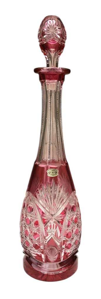 Val St. Lambert - Karaffe - modèle Verrept - Kristall - Reiche Taille #3.2