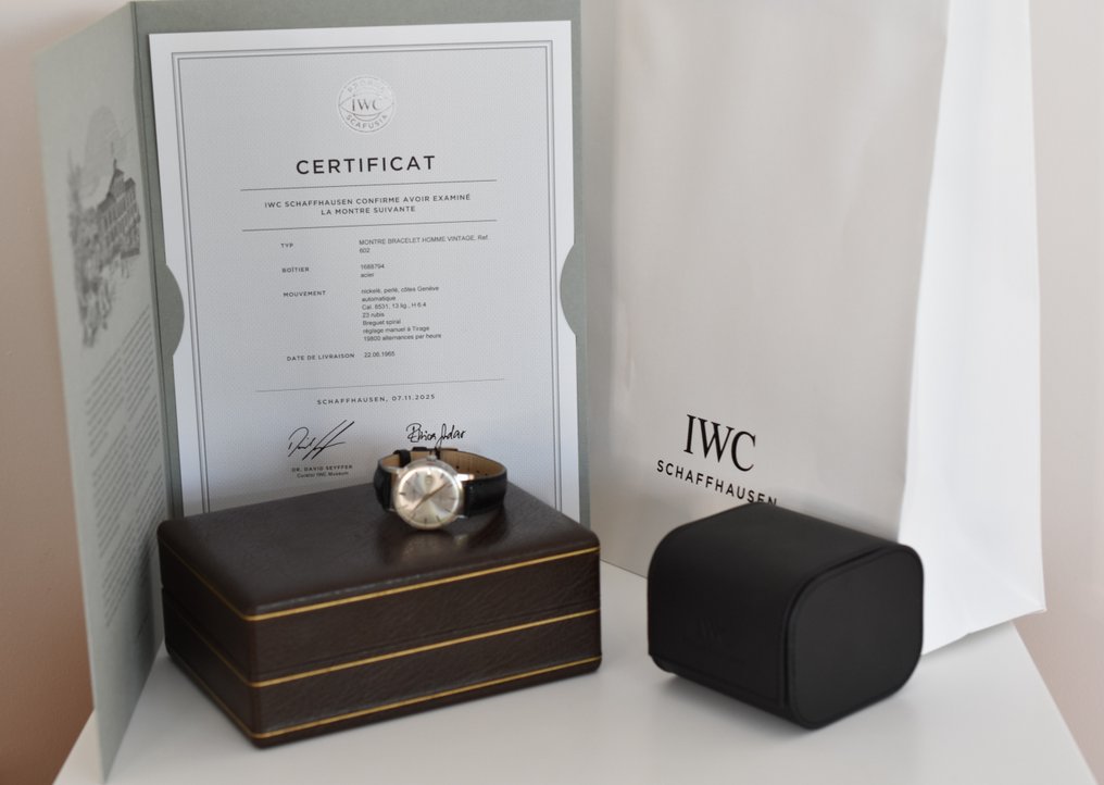 IWC - Classique - Ref. 602; Boîtier 1688794 - Bărbați - 1965 #2.1