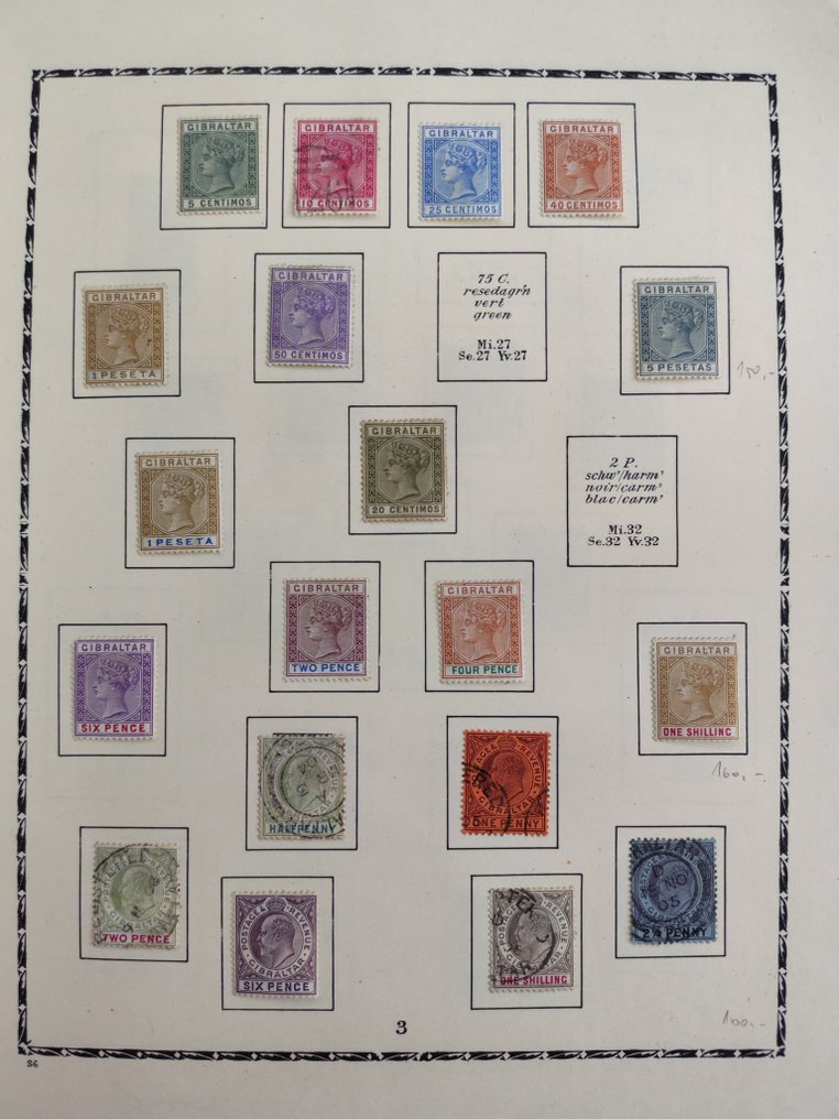 Great Britain 1850/1930 - Collection of letter sheets from the beginning #1.0