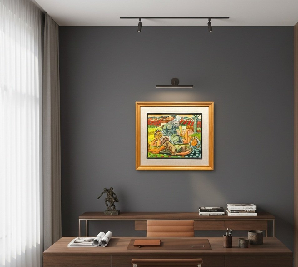 Ramón Bescós (1926-?) - Les Trois Sœurs (Dans le style du peintre Rafael Zabaleta) #2.1