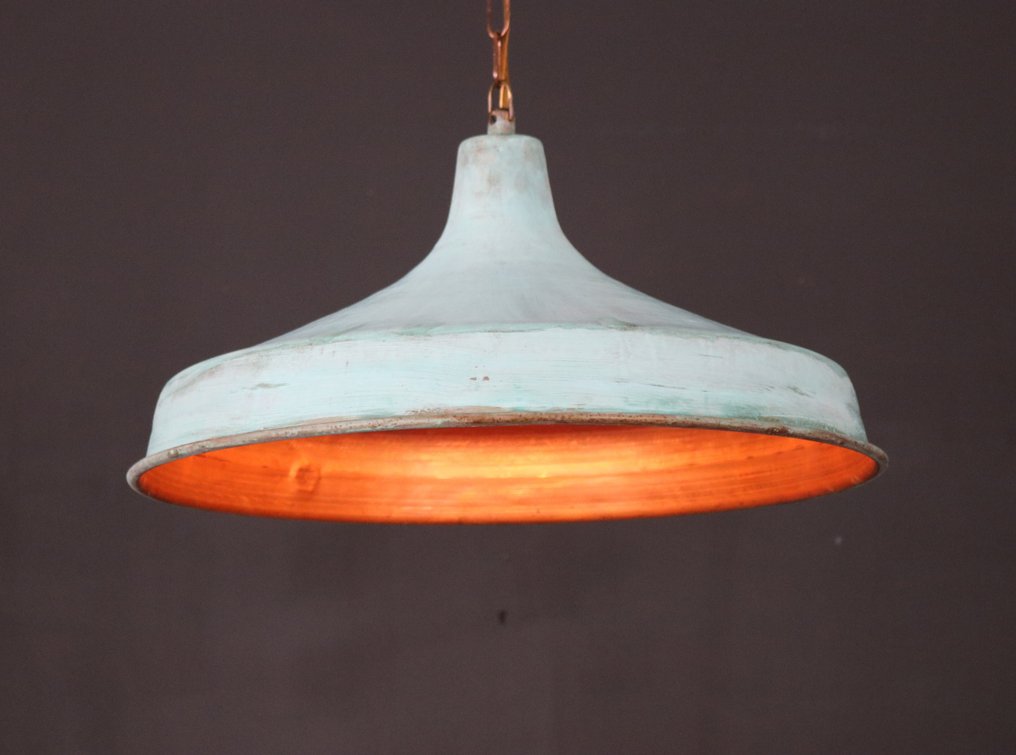 JJ. Hammer&Krone - Lamp - Koper - Deense koperen hanglamp #1.0