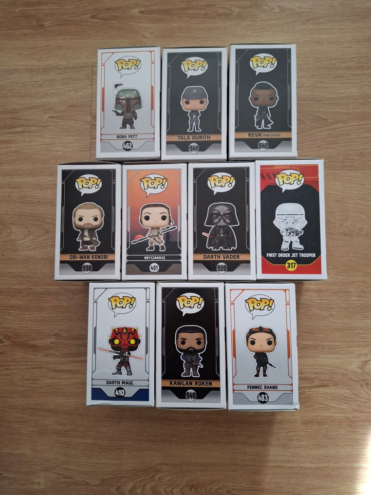 Funko  - Funko Pop Lote 10 Funko Star Wars Variados sin precio minimo - 2010-2020 #3.2