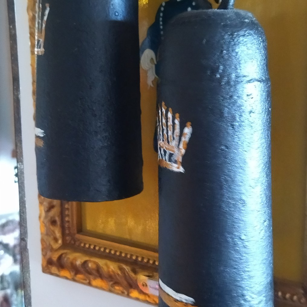 Reloj comtoise -   Latón, Hierro - 1850 - 1900 - Mecanismo esqueletizado #4.3