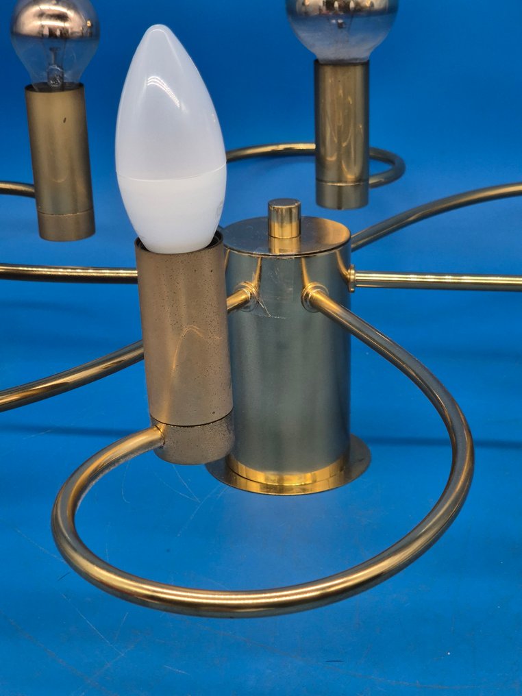 Deckenleuchte – Modernes Design – Messing – mehrflammig - Lamppu - Messinki #1.0