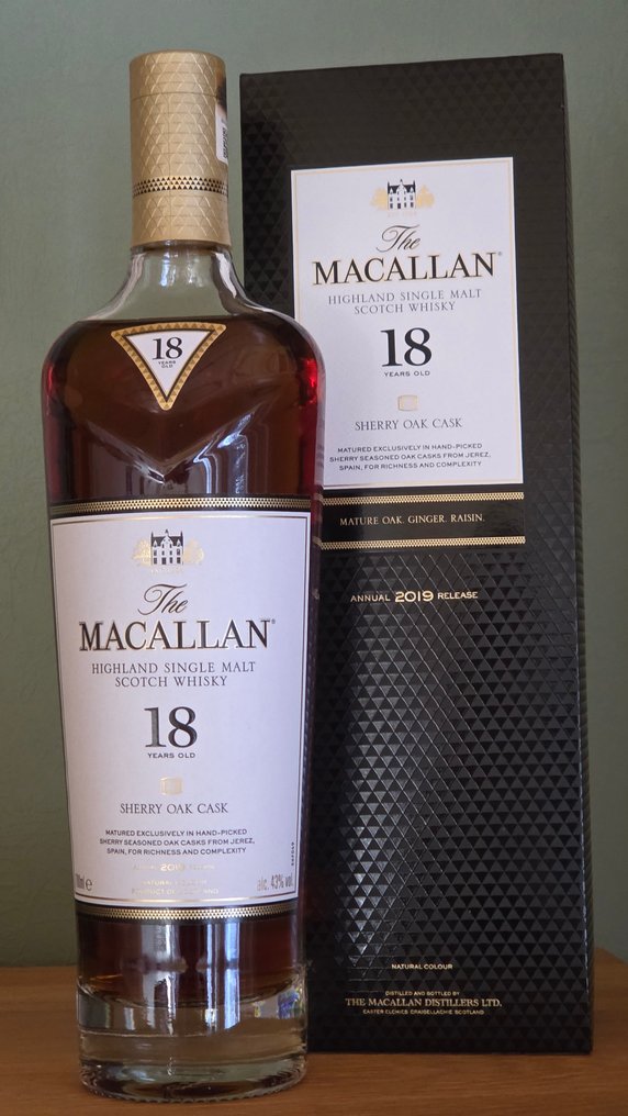 Macallan 18 years old Sherry Oak Cask 2019 Release - 700ml #1.0