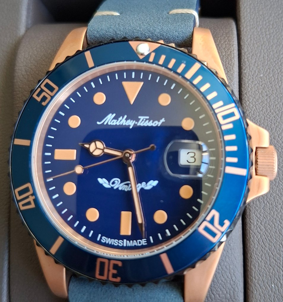 Mathey-Tissot - Mathy Vintage Bronze Automatic - Ohne mindestpreis - Herren - 2025 #1.0