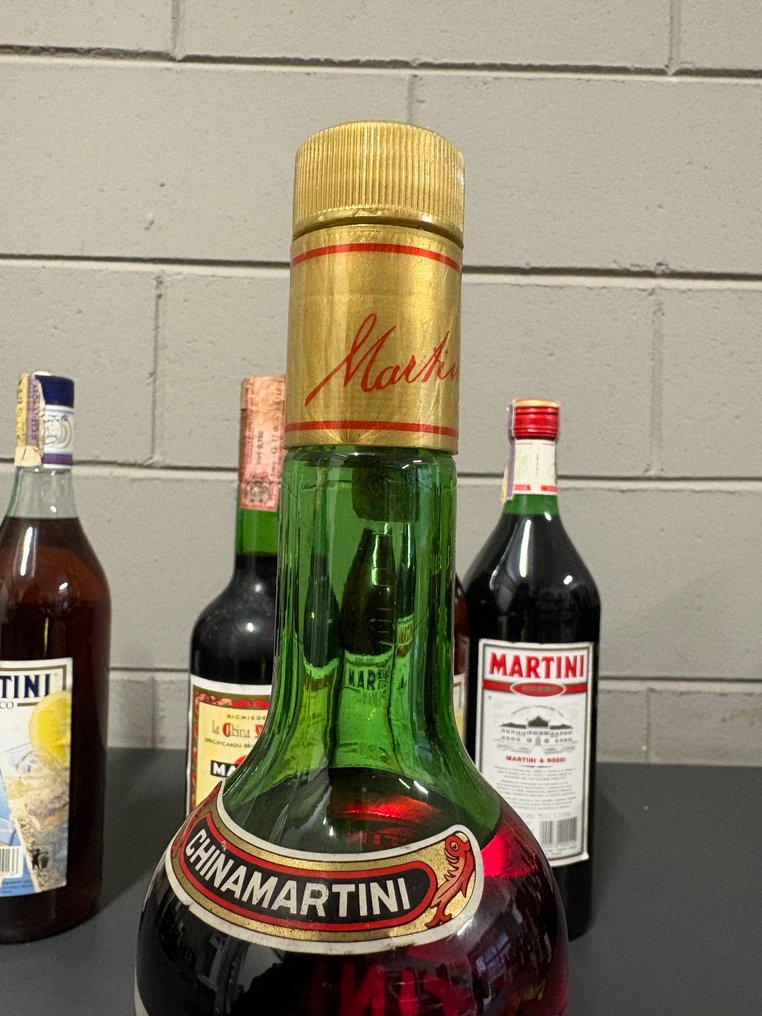 Martini - China Martini, Martini Bianco + Martini Rosso - b. 1970年代到2000年代 - 1.0 公升, 75厘升 - 6 瓶 #2.1