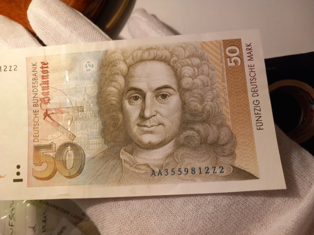 Niemcy. - 50 Mark - 1989 - Pick 40  (Bez ceny minimalnej
) #2.1