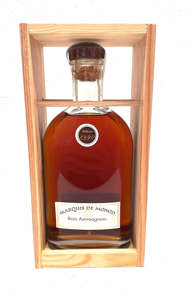 Marquis de Monod 1990 - Bas Armagnac millésime - b. 1990 - 70cl #1.0