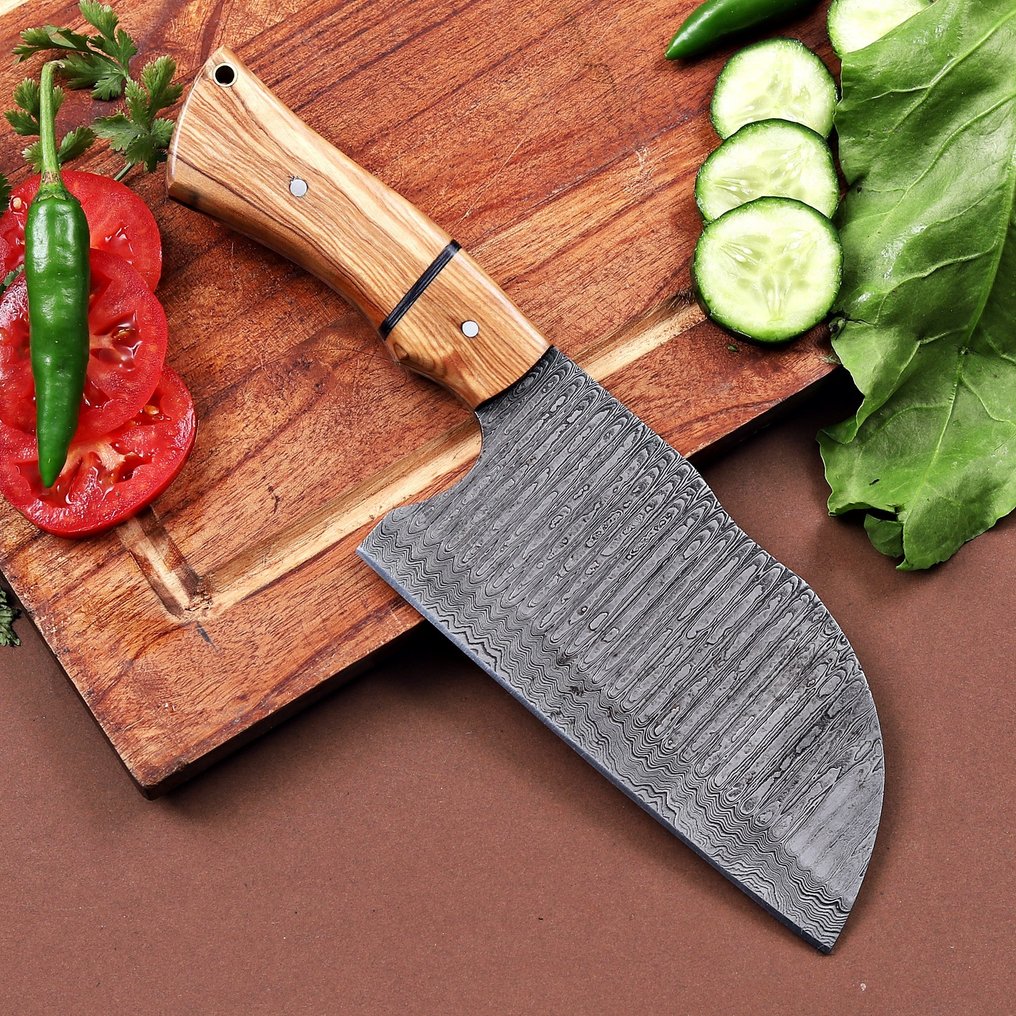 Handcrafted Kitchen Knife - Τραπεζομάχαιρο - Χάλυβας, Ξύλο - A152 #1.0
