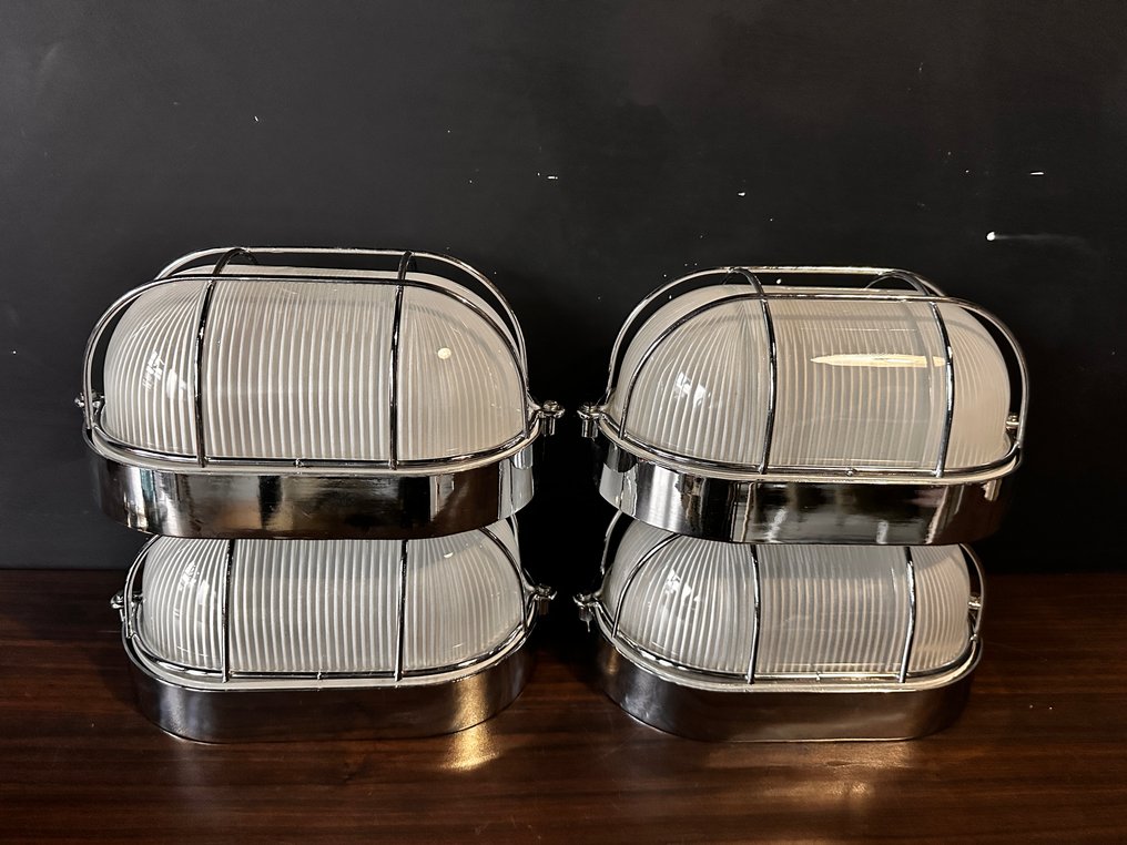 Kinkiet (4) - Szkło, Chrom, Metal #2.1