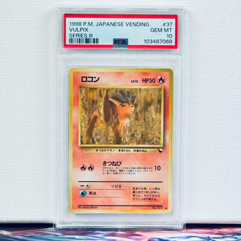 Pokémon Graded card - Vulpiux 37 - Pokémon - PSA 10 #1.0