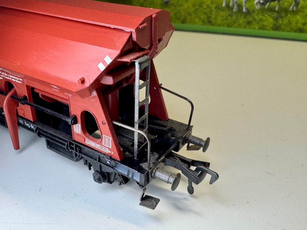 Fleischmann H0 - 1486 / 5510 - Model train freight carriage (4) - Zelflossers, Era IV - DB #4.3