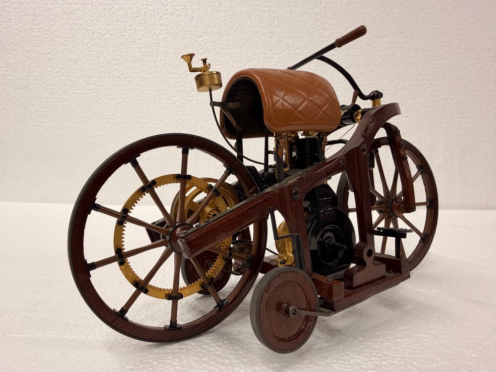 Franklin Mint 1:8 - Αυτοκίνητο μοντελισμού - Daimler Motorfiets 1885 - Πολύ σπάνιο #2.1