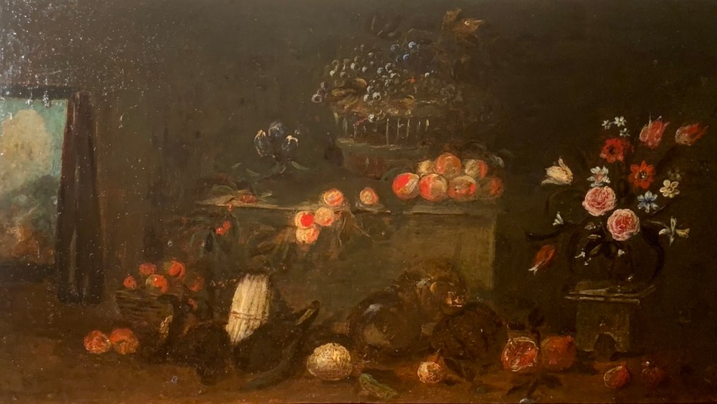 Dutch school (XVIII) - Still life - NO RESERVE #1.0