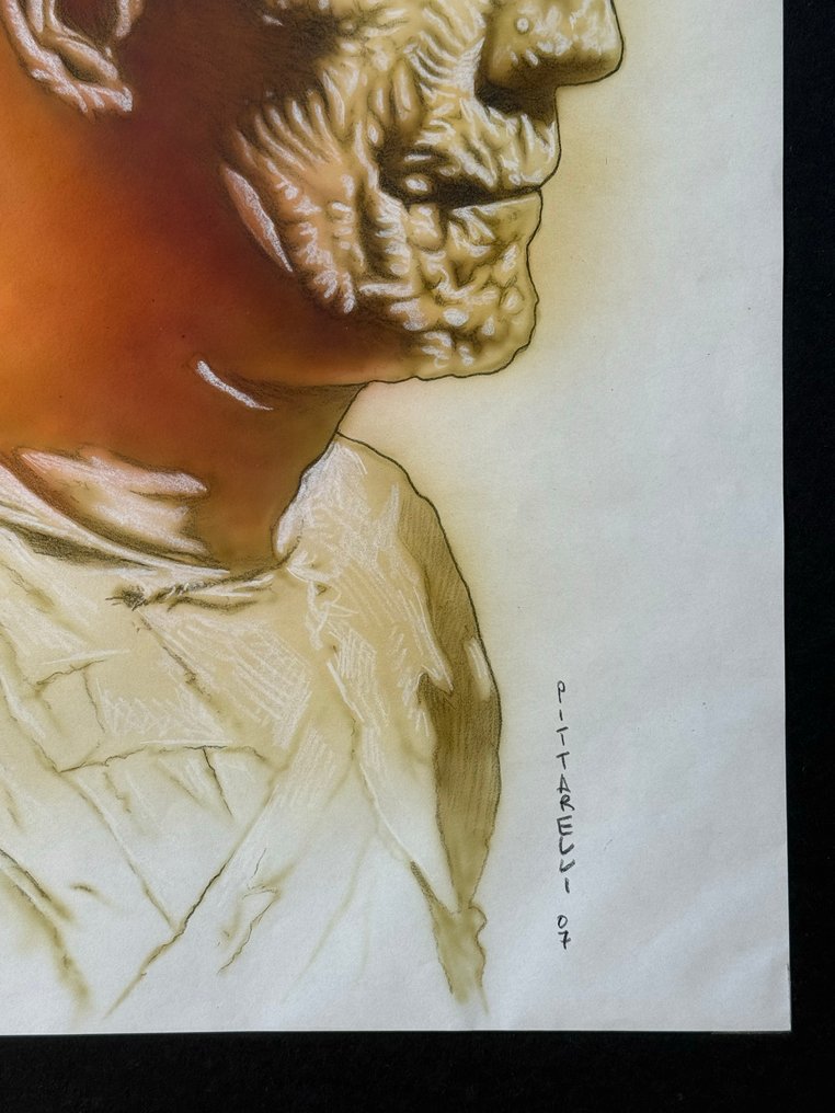 Jeff Pittarelli - 1 Original drawing - Frankenstein - Pop Art Style - 2007 #4.3