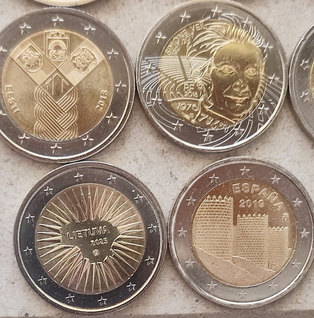 Europa. 2 Euro 2015/2025 (25 moedas) (Bez ceny minimalnej
) #4.3