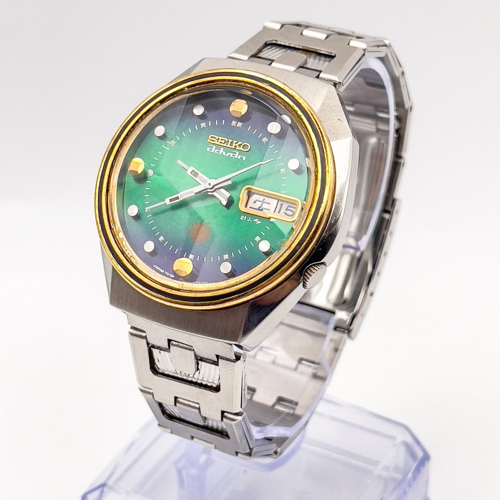 Seiko - Advan "Gradient Sunburst" 輝模 (Kimō) – Radiant Form - Sans prix de réserve - 7019-7300 - Homme - 1973 #1.0