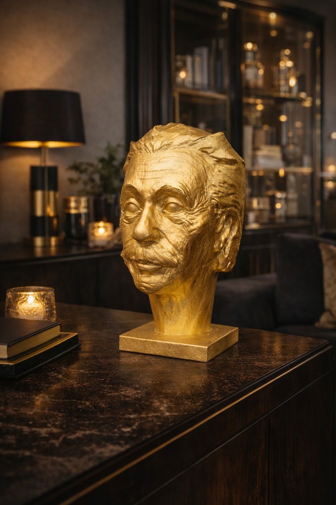 Scultura, Einstein - 25 cm - Resina #1.0