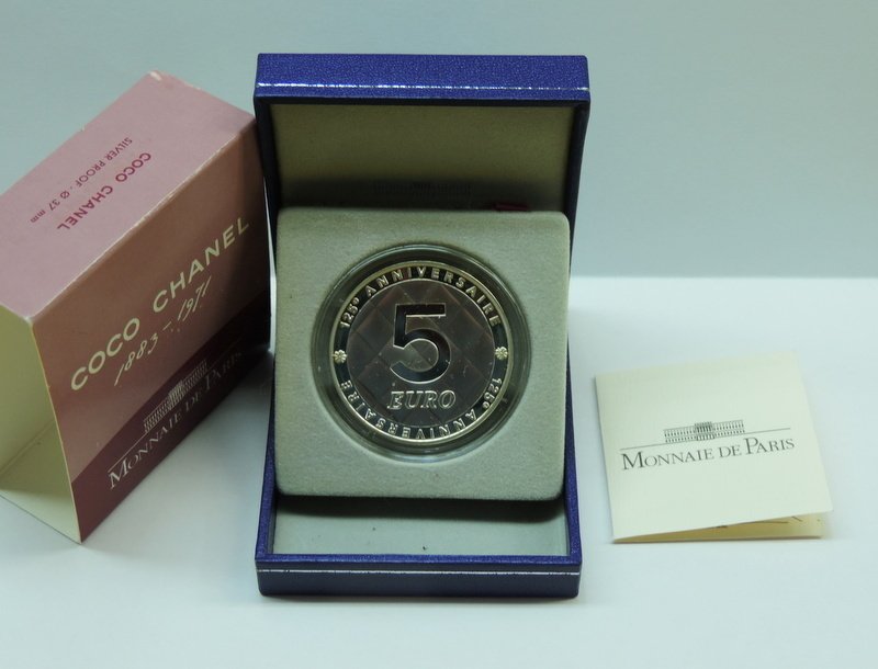 Frankrijk. 5 Euro 2008 "Coco Chanel" Proof  (Zonder minimumprijs) #1.0