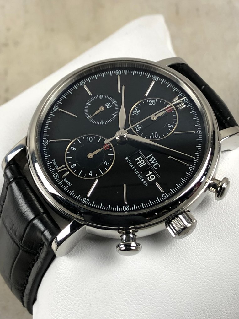 IWC - Portofino Chronograph Automatic - Ingen mindstepris - IW391002 - Mænd - 2010-2020  #1.0