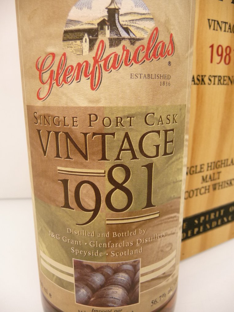 Glenfarclas 1981 18 years old Single Port Cask for Mähler-Besse  - b. 1999  - 70cl #2.1