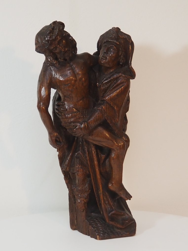 Szobor, The Descent from the Cross - 38.5 cm - Fa #1.0