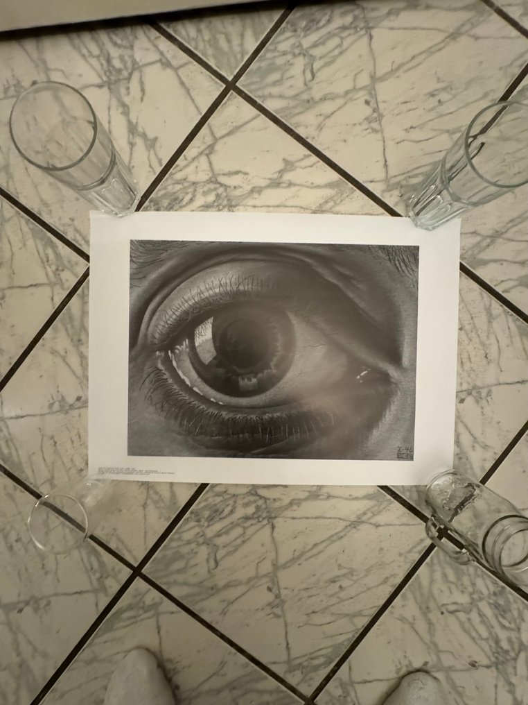 M.C. Escher (1898-1972), after - Oog #2.1