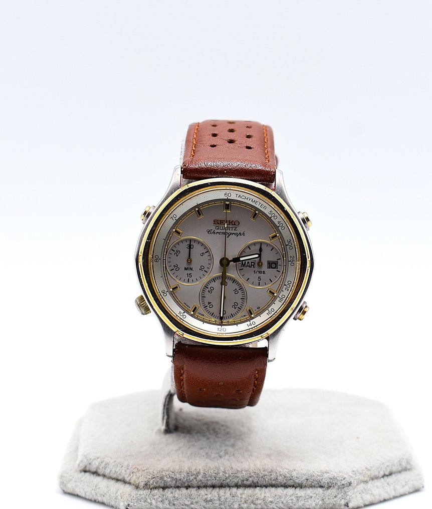 Seiko - Chronograph - Ingen reservasjonspris - Quartz - 7A38.7240 - Date - Herre - 2000-2010 #1.0