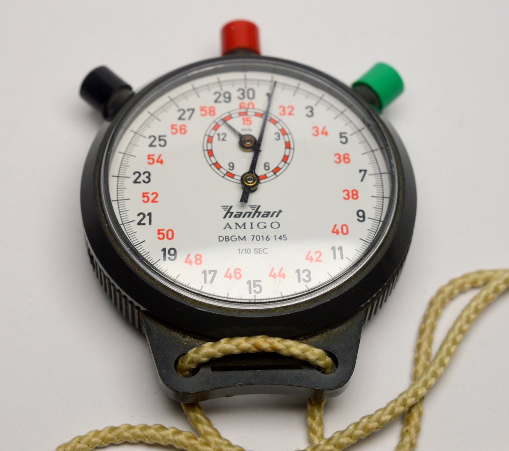 Hanhart - Amigo DBGM 7016 145 1/10 Sec - Stopwatch - 1960-1969 #1.0