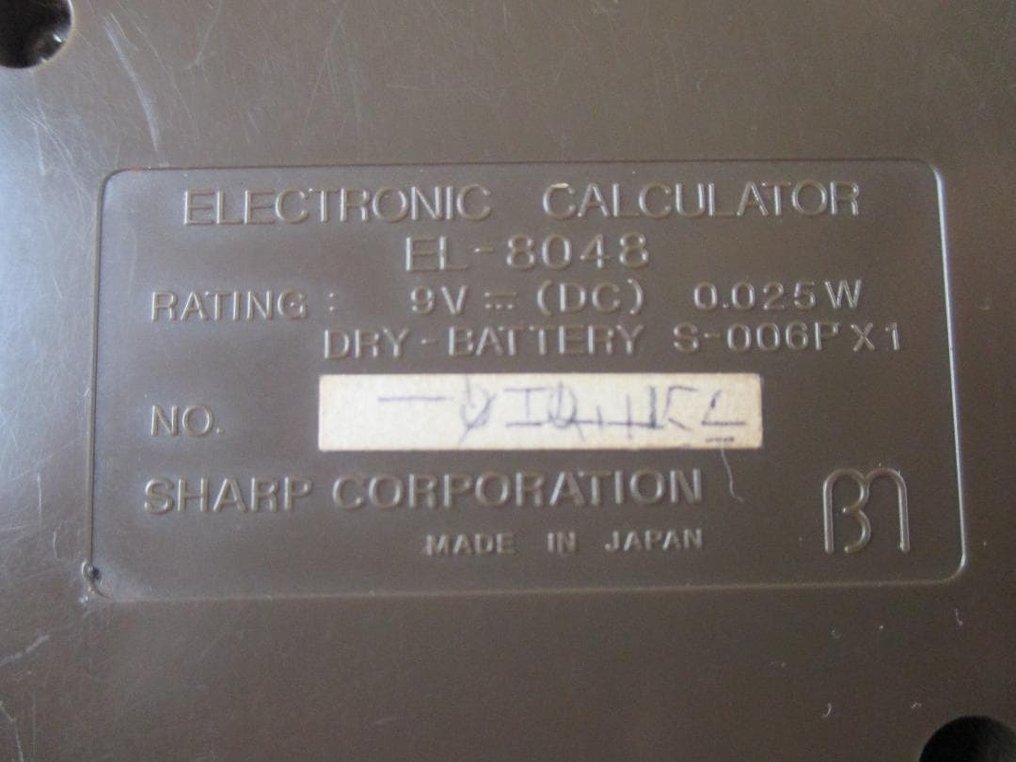 Sharp - Laskin - 1970-1980 - Abacus 'ELSI MATE EL-8048 #4.3