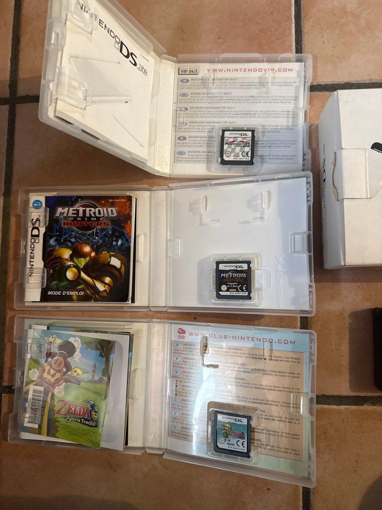 Nintendo - DS lite - with top games - Κονσόλα βιντεοπαιχνιδιών + παιχνίδια - Στην αρχική του συσκευασία #2.1