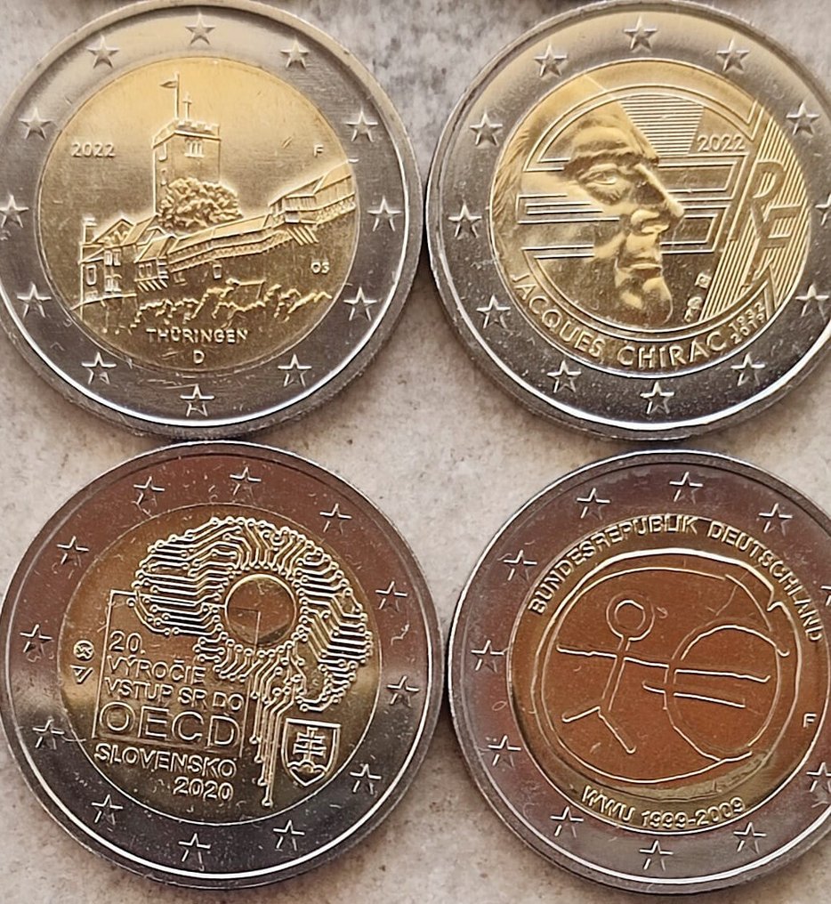 Ευρώπη. 2 Euro 2005/2025 (25 moedas) (χωρίς τιμή ασφαλείας) #1.0