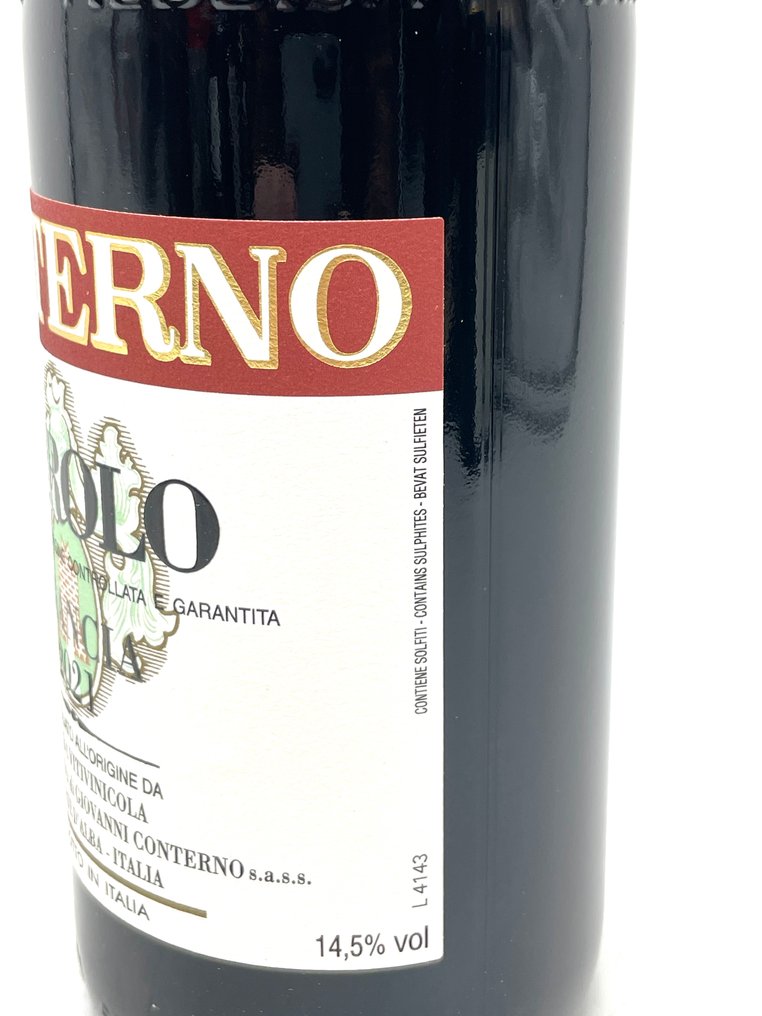 2021 Giacomo Conterno, Francia - Barolo - 1 Botella (0,75 L) #3.2