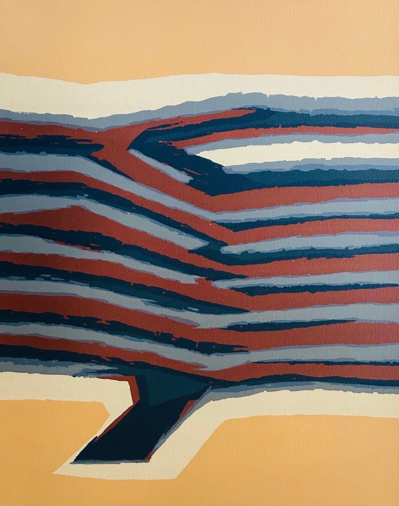 Raoul Ubac (1910-1985) - La Terre - Lithographie originale signée #1.0