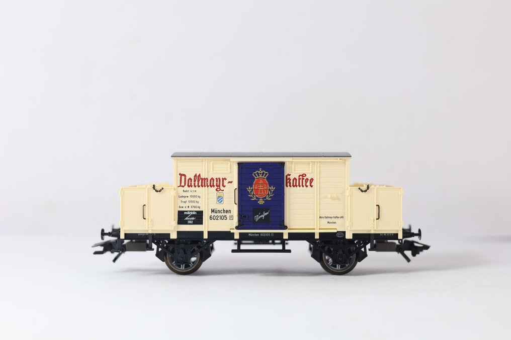 Märklin H0轨 - 46969/48921/48754/46037/46074 - 模型火车货运车厢 (1) - 5 种不同的 insider 汽车 - DB #3.2