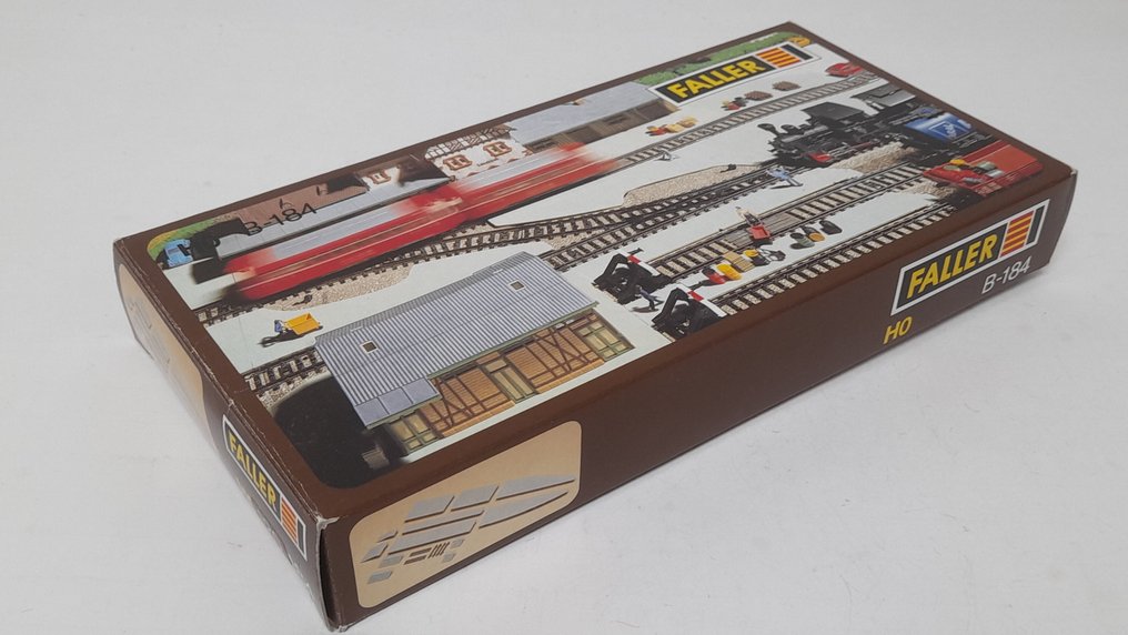 Faller H0 - 184, 185 - Togsett (2) - Peronplater og peronforlengelse. #2.1
