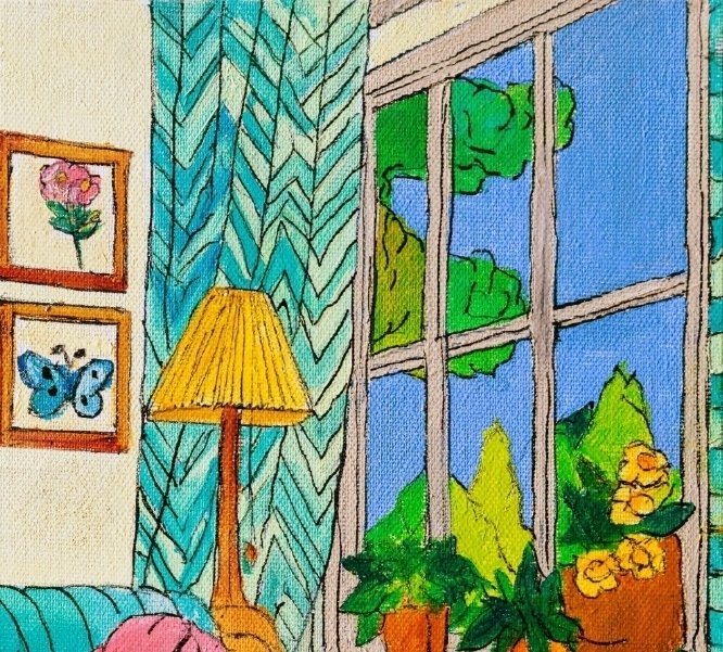 Betty Rullo (1955) - Salotto con orsacchiotto #1.0