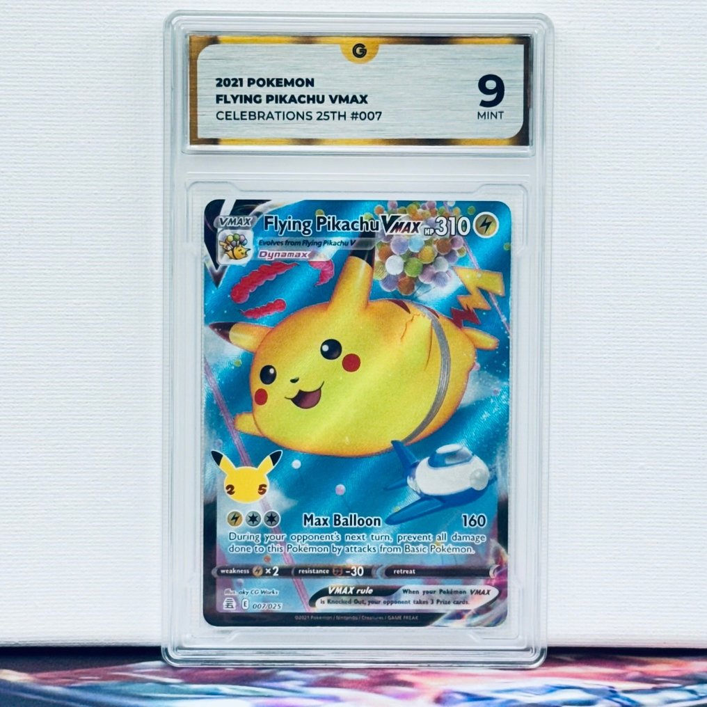 Pokémon Graded card - FLying Pikachu 007 - Pokémon - GG 9 #1.0