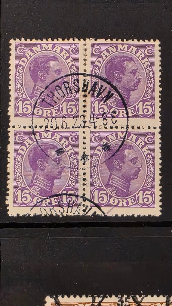 Denmark 1923/1988 - Danish 4 blocks and specials - large album - Danish AFA #2.1