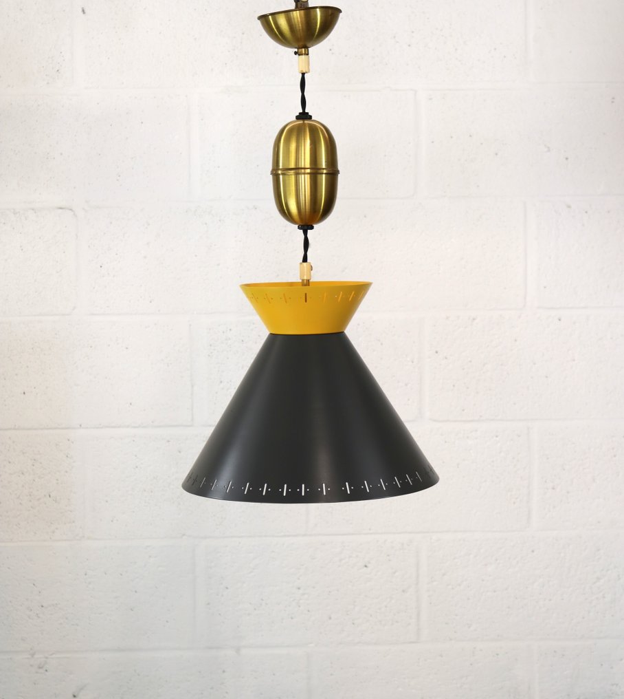 Zweedse hanglamp - Riippuva lamppu - Messinki, Metalli, Alumiini #1.0