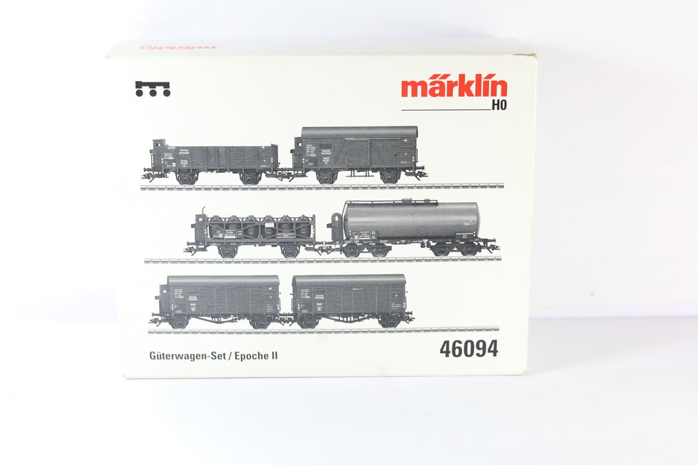 Märklin H0轨 - 46094 - 模型火车货车组 (1) - 6件货车套装 - DR (DRB) #1.0