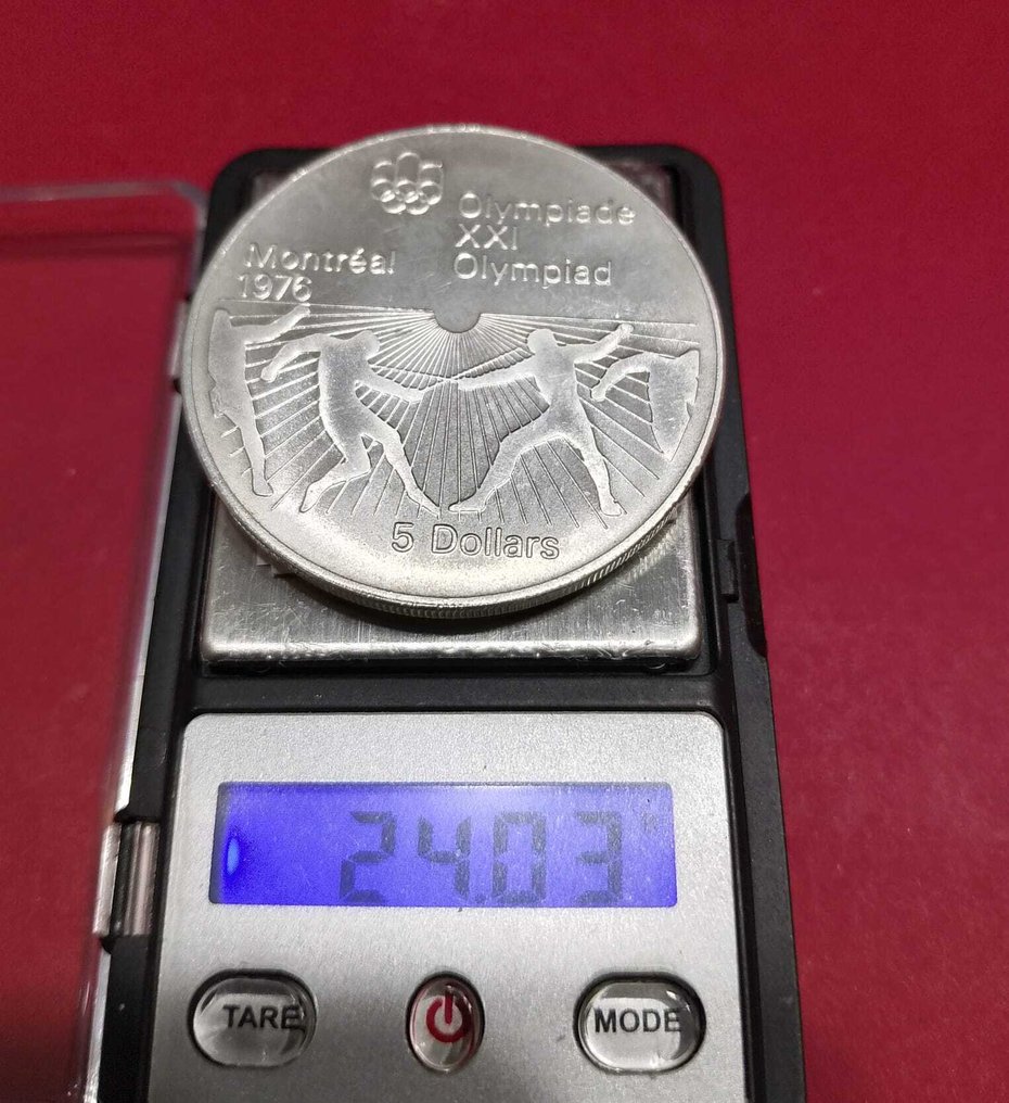 Canadá. 5 Dollars 1976  (Sem preço de reserva) #3.2