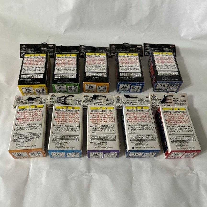 Figura - Dragon Ball Z Z Warriors Collective Figure Complete Set (10) - Plástico #1.0