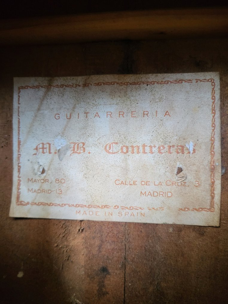 Manuel Contreras -  - Chitarra classica - Spagna - 1960  (Senza prezzo di riserva) #1.0