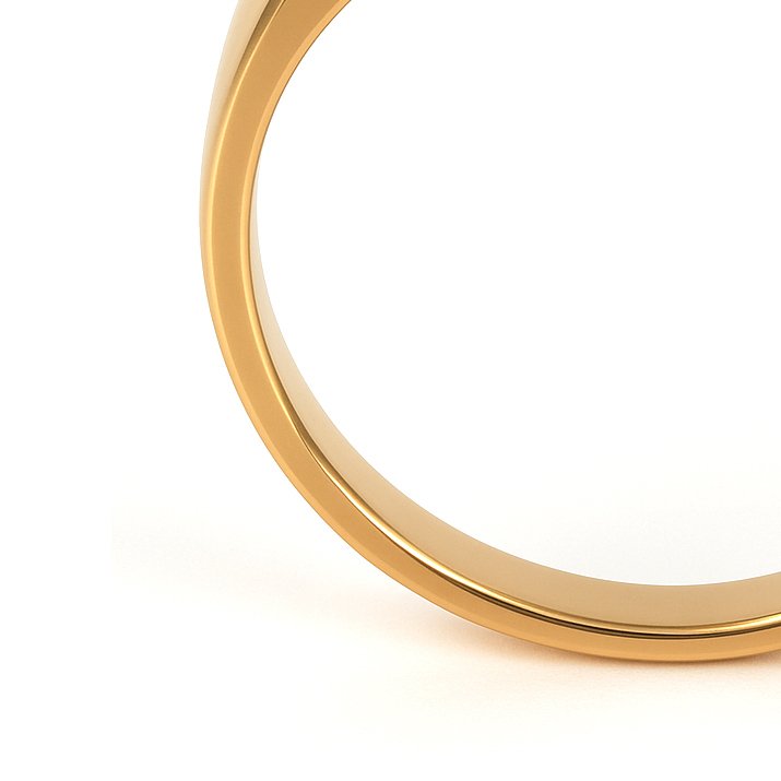 Ring - 18 kt Gult guld -  0.20ct. tw. Diamant (Natural)  #2.1