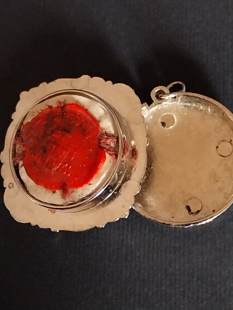  聖物匣 - 金屬, 紡織品, 紙, 玻璃 - 1990-2000 - San Tommaso d'Aquino  #4.3